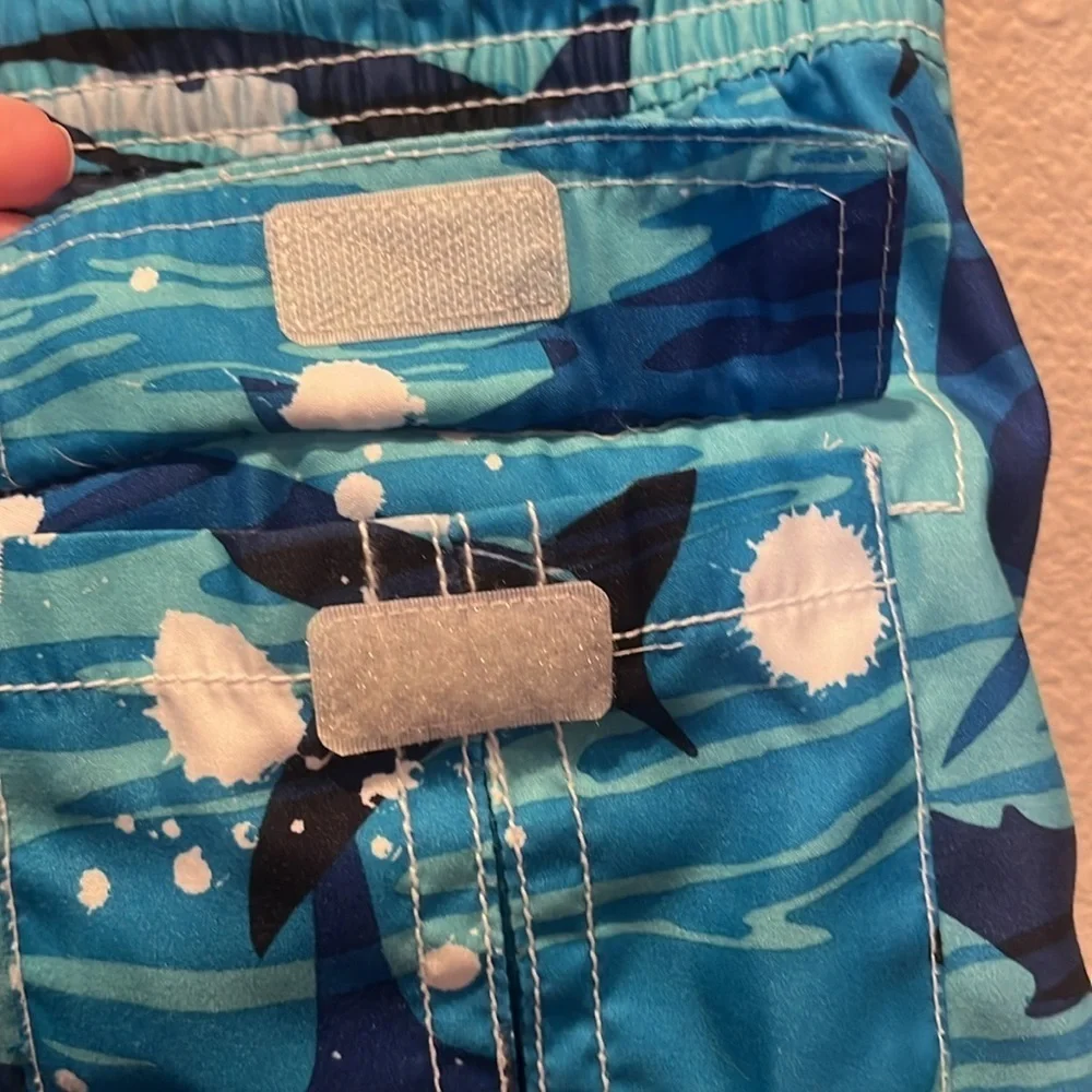 GAP Kids Boy’s Shark Swim Trunks Size XXL